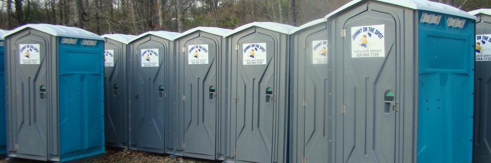 Whether you need one, ten or fifty portable toilets (porta potties or porta johns), Asbury's Septic Tank Cleaning & Backhoe Service Inc. in Morganton, NC can take care of that! 